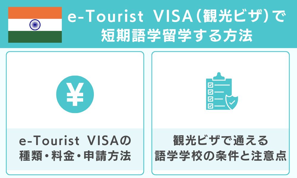 e-Tourist VISA（観光ビザ）で短期語学留学する方法