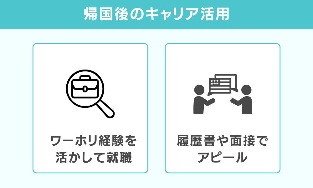 ワーホリから帰国した後のキャリア活用